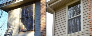 Vinyl Siding & Windows Arlington Before After 1