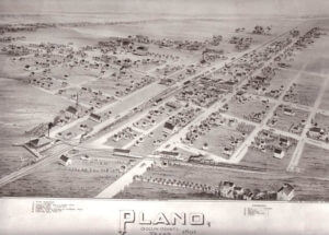 Map of Plano 1891